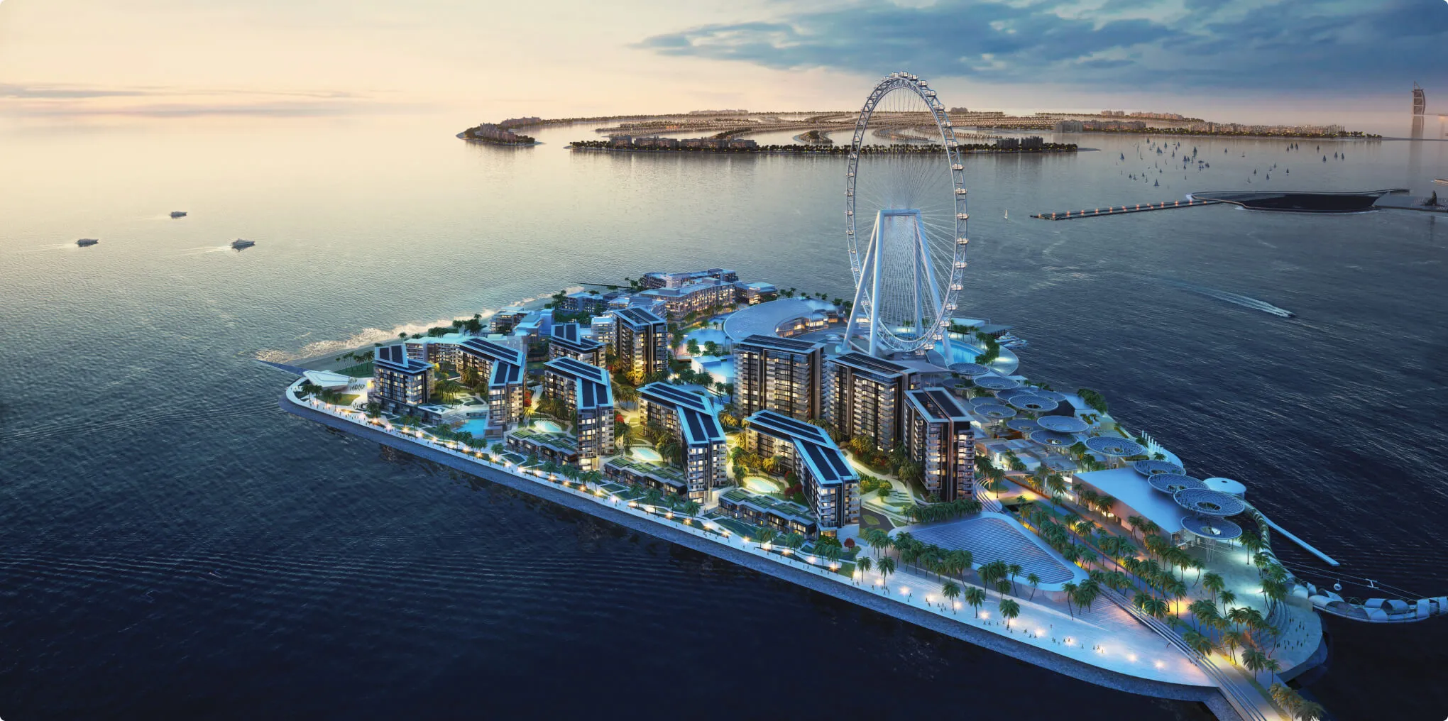 Dubai, Bluewaters Island